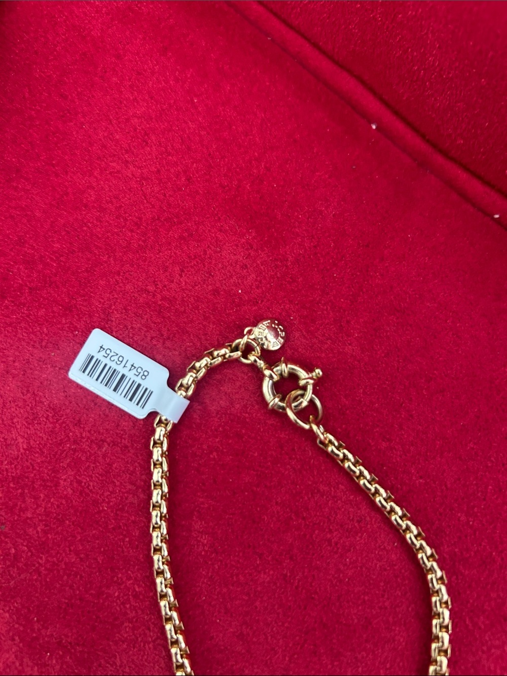 J. Crew Gold Double Tassel Slide Necklace - Picture 2 of 4